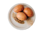 Farm-fresh eggs illustration
